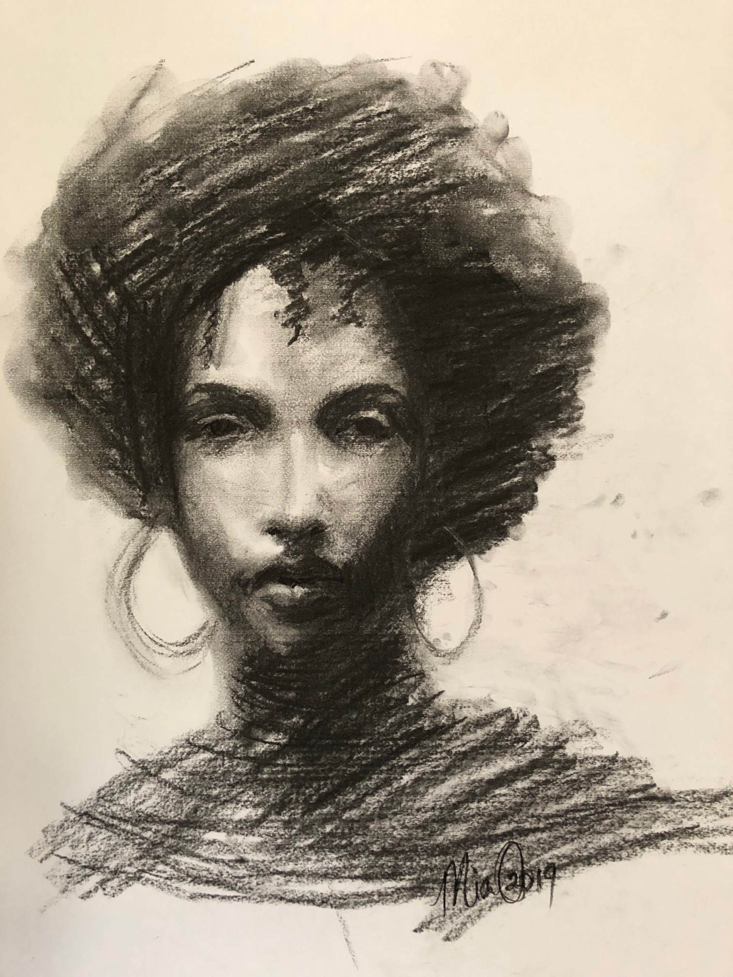 Expressionist Study of a Woman